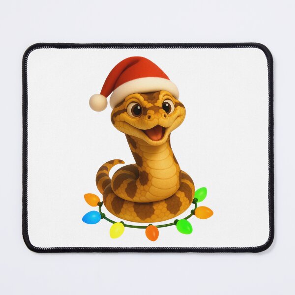Item preview, Christmas Burmese Python designed and sold by Sillytoe.