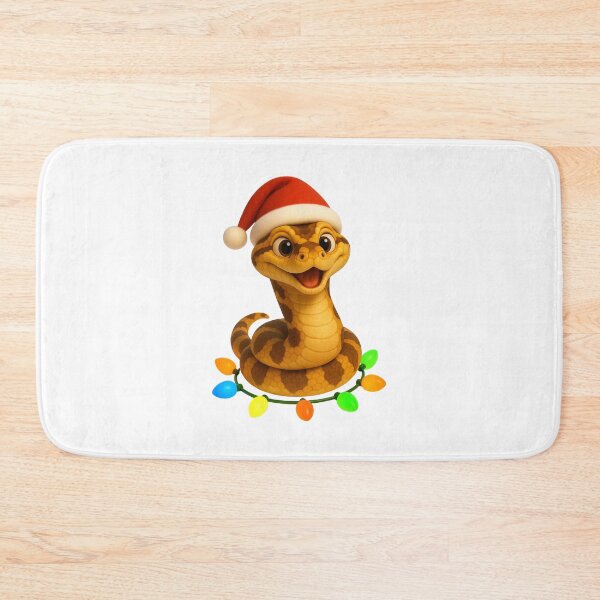 Item preview, Christmas Burmese Python designed and sold by Sillytoe.