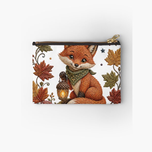 Item preview, Woodland Fox with Autumn Lantern designed and sold by networkseen.