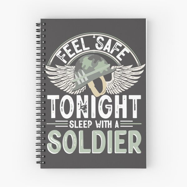 Item preview, Mens Feel Safe Tonight Sleep With A Soldier Funny Army Soldier ⭐⭐⭐⭐⭐ designed and sold by Arienigena.