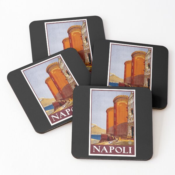 Item preview, Beautifully Redone Vintage Napoli, Italy Travel Poster from 1920 designed and sold by Vintage Poster Supply.