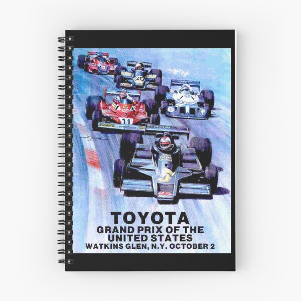 Item preview, WATKINS GLEN : Vintage Toyota Auto Racing Grand Prix Print designed and sold by posterbobs.