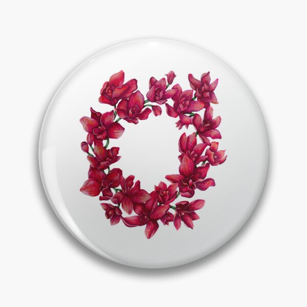 Item preview, Red Orchids designed and sold by orchiddesignco.