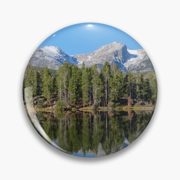 Item preview, Before the wind, there's reflections at Sprague Lake in RMNP designed and sold by South 500 Photography.
