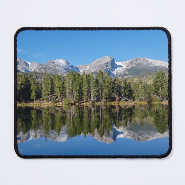 Item preview, Before the wind, there's reflections at Sprague Lake in RMNP designed and sold by South 500 Photography.