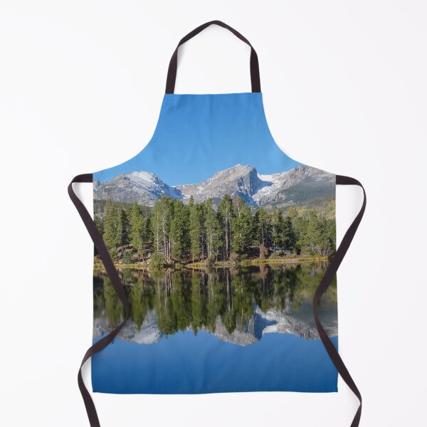 Item preview, Before the wind, there's reflections at Sprague Lake in RMNP designed and sold by South 500 Photography.