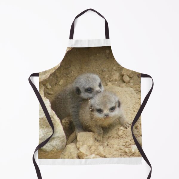 Item preview, Cute Meerkat Pups Playing in the Sand designed and sold by Astute-Artio-Photography.
