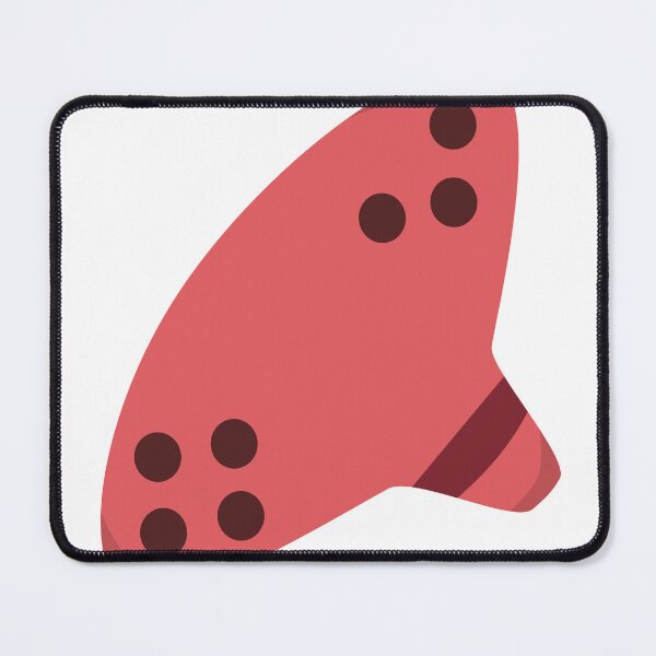 Item preview, cozy red ocarina designed and sold by Iridianwilds.
