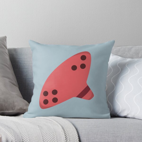 Item preview, cozy red ocarina designed and sold by Iridianwilds.