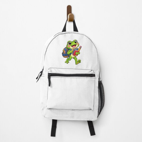 Item preview, Cute Frog Back to School – Kawaii Student School Design designed and sold by FalistY.