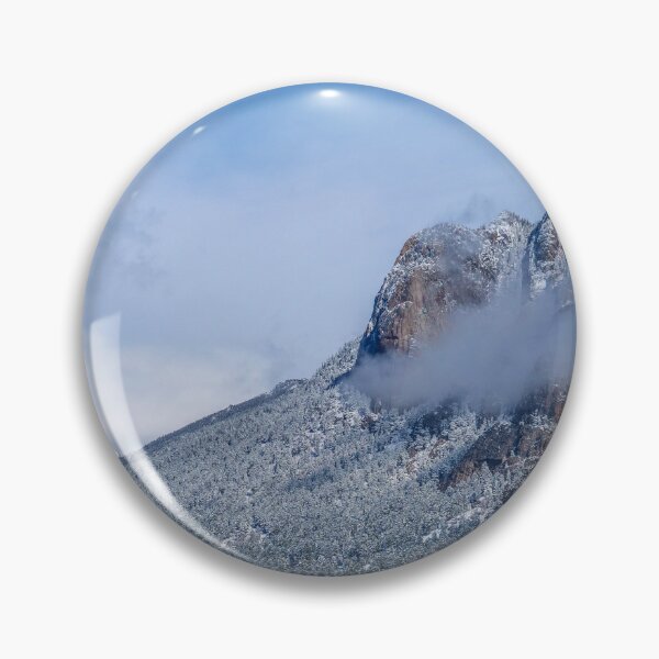 Item preview, Mountains shrouded in low clouds on a brisk fall day in RMNP designed and sold by South 500 Photography.
