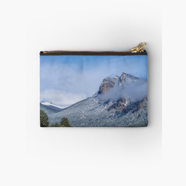 Item preview, Mountains shrouded in low clouds on a brisk fall day in RMNP designed and sold by South 500 Photography.