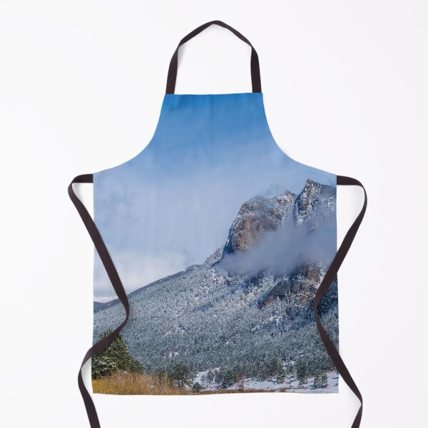 Item preview, Mountains shrouded in low clouds on a brisk fall day in RMNP designed and sold by South 500 Photography.