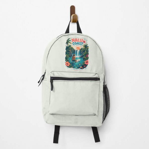 Item preview, Nalu Coast Tropical Surf Club | Island Waterfall Adventure Graphic designed and sold by Nalu Coast.