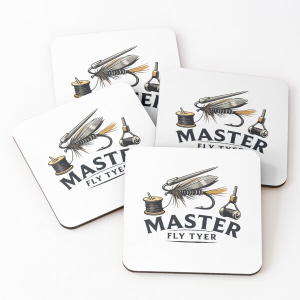 Item preview, Master Fly Tyer fly tying illustration. designed and sold by Art-Horizon.