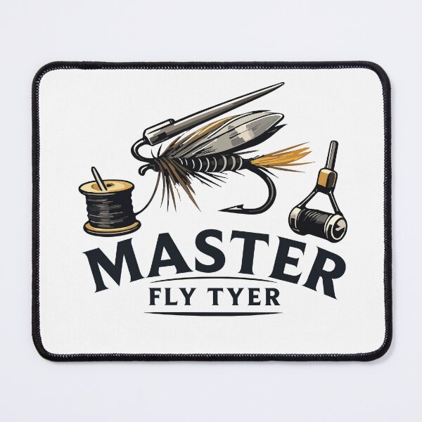 Item preview, Master Fly Tyer fly tying illustration. designed and sold by Art-Horizon.