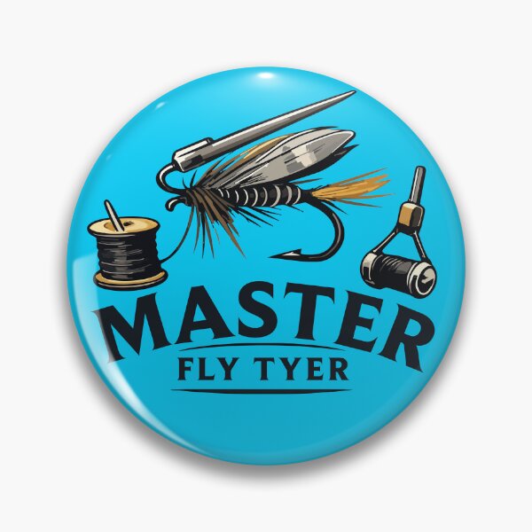 Item preview, Master Fly Tyer fly tying illustration. designed and sold by Art-Horizon.