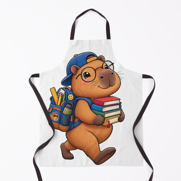 Item preview, Capybara Back to School – Cute Student School Design designed and sold by FalistY.