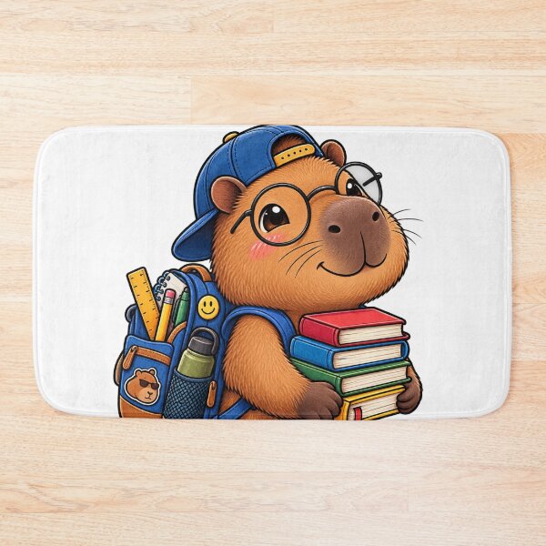 Item preview, Capybara Back to School – Cute Student School Design designed and sold by FalistY.