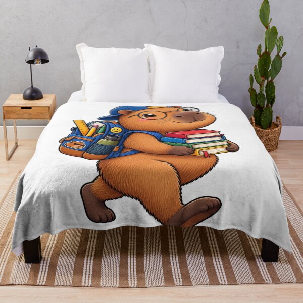 Item preview, Capybara Back to School – Cute Student School Design designed and sold by FalistY.
