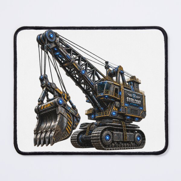 Item preview, Steel Dragline Excavator V5+ – Heavy Mining Machine designed and sold by SteelCoat Studio.