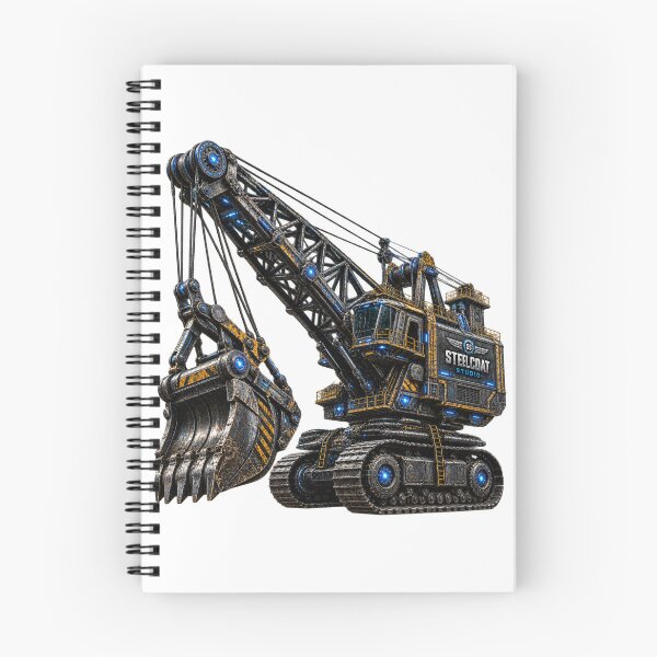 Item preview, Steel Dragline Excavator V5+ – Heavy Mining Machine designed and sold by SteelCoat Studio.