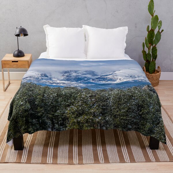 Item preview, Snow capped peaks in Rocky Mountain National Park designed and sold by South 500 Photography.