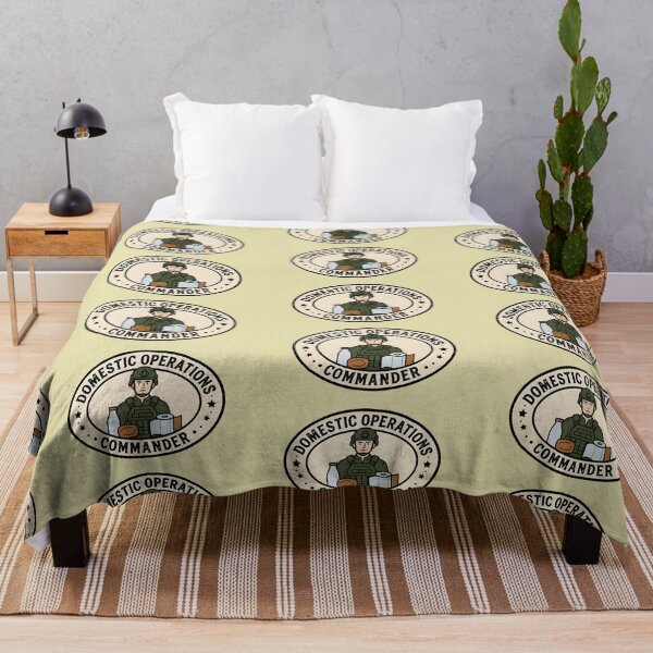 Item preview, Domestic Operations Commander Funny Military designed and sold by LuloCreative.