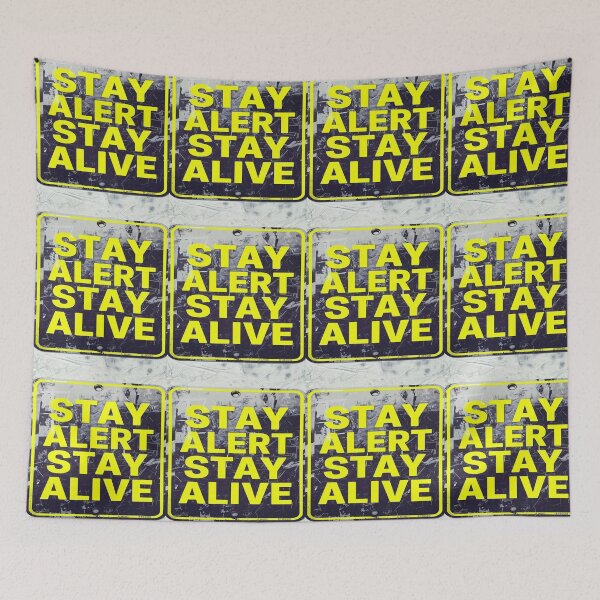 Item preview, STAY ALET STAY ALIVE designed and sold by safetygearpro.
