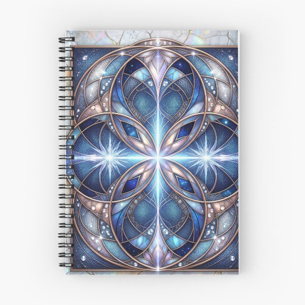 Item preview, Sparkling Blue and Bronze Fractal with Stone Background designed and sold by Frackxion.