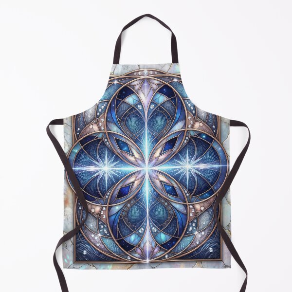 Item preview, Sparkling Blue and Bronze Fractal with Stone Background designed and sold by Frackxion.