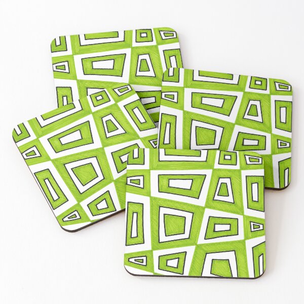 Item preview, Geometric green designed and sold by Carol-arts-.