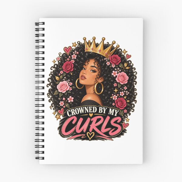 Item preview, CROWNED BY MY CURLS - curly hair designed and sold by Lily Lola.