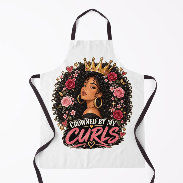Item preview, CROWNED BY MY CURLS - curly hair designed and sold by Lily Lola.