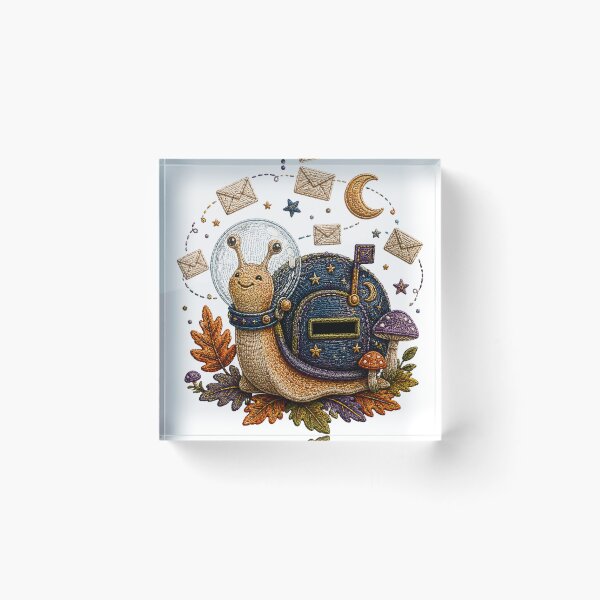 Item preview, Astral Snail Mail Cosmic Courier designed and sold by networkseen.