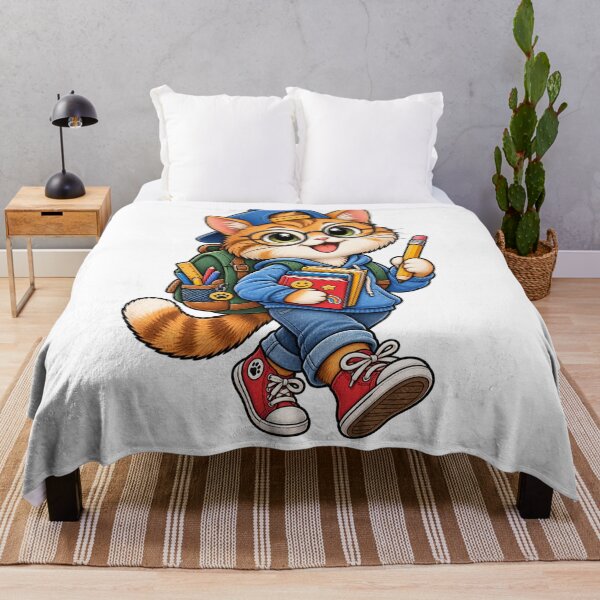 Item preview, Cute Cat Back to School – Kawaii Student School Design designed and sold by FalistY.