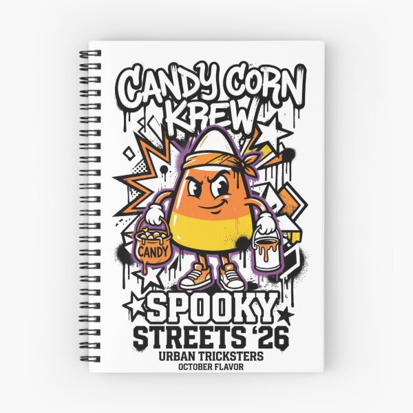 Item preview, Candy Corn Krew Spooky Streets Urban Tricksters Halloween Design Tee designed and sold by DarylWelsh2024.
