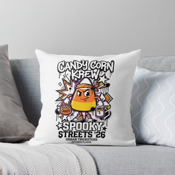 Item preview, Candy Corn Krew Spooky Streets Urban Tricksters Halloween Design Tee designed and sold by DarylWelsh2024.