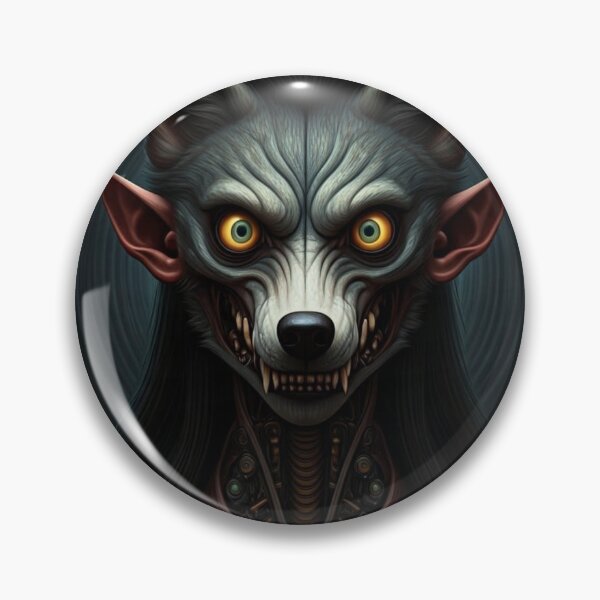 Item preview, Cybernetic Meka Wolf Man designed and sold by Creepy Princess Creations.
