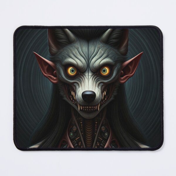 Item preview, Cybernetic Meka Wolf Man designed and sold by Creepy Princess Creations.