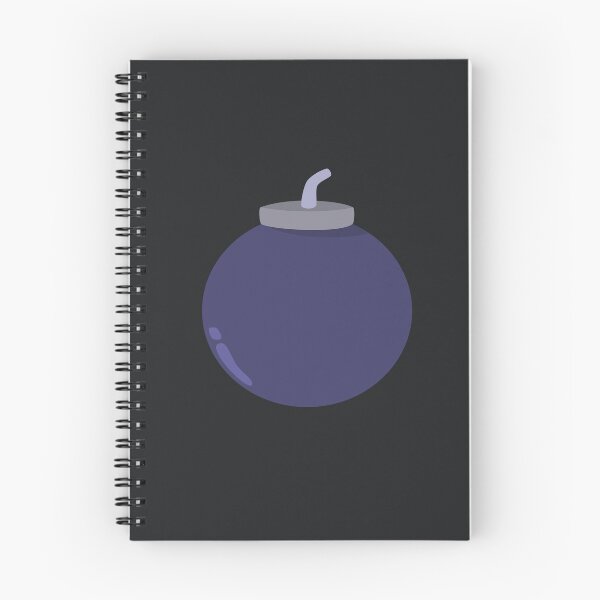 Item preview, cozy blue bomb sticker designed and sold by Iridianwilds.