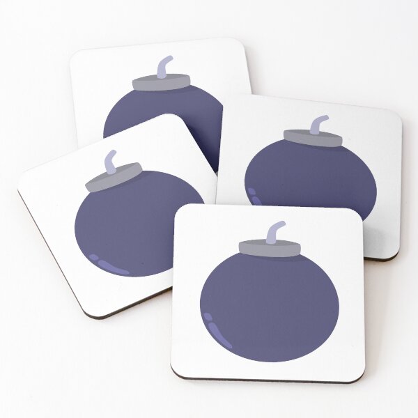 Item preview, cozy blue bomb sticker designed and sold by Iridianwilds.
