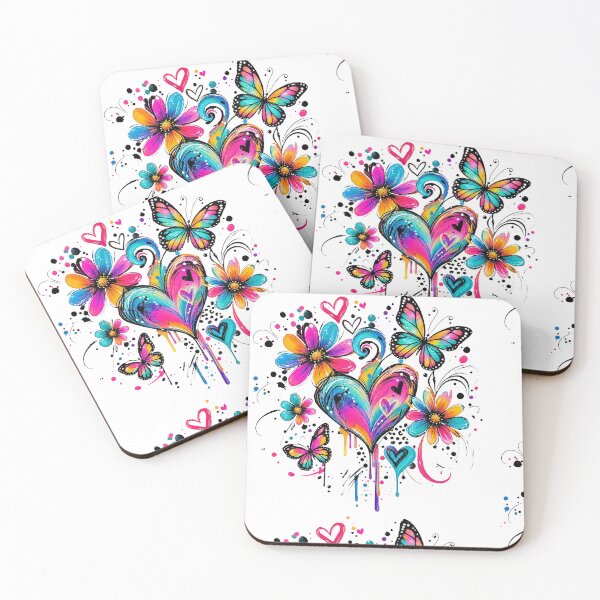 Item preview, Wildhearted Colorburst designed and sold by KJKreationz.