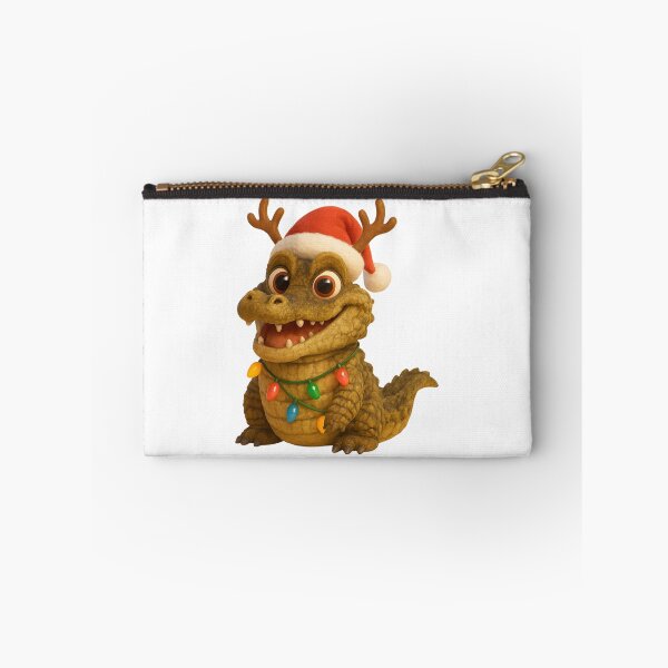 Item preview, Christmas Caiman Alligator designed and sold by Sillytoe.