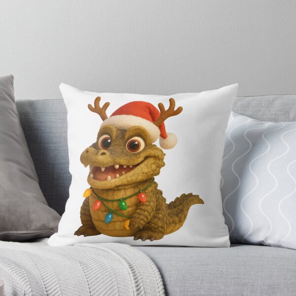 Item preview, Christmas Caiman Alligator designed and sold by Sillytoe.