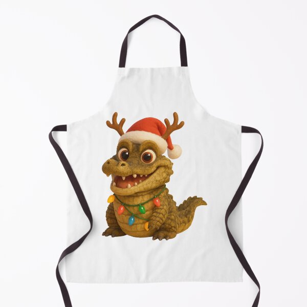 Item preview, Christmas Caiman Alligator designed and sold by Sillytoe.