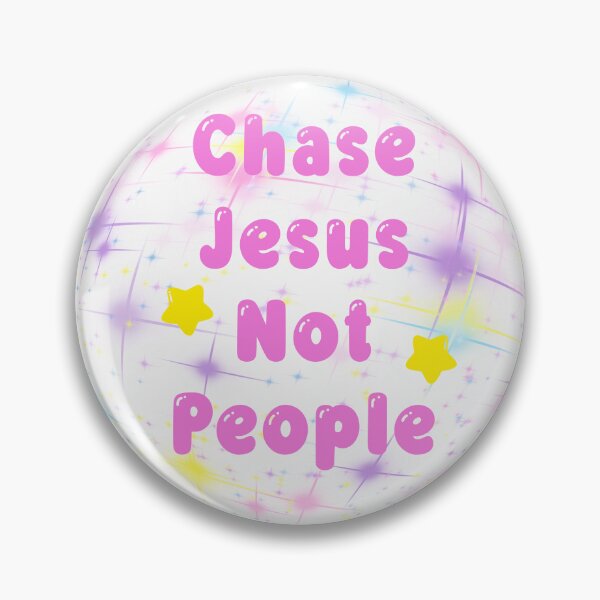 Item preview, Chase Jesus Sticker  designed and sold by Gracenwisdom.