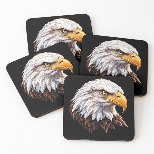 Item preview, Majestic Bald Eagle Head | Powerful Wildlife Portrait designed and sold by DesingScan.