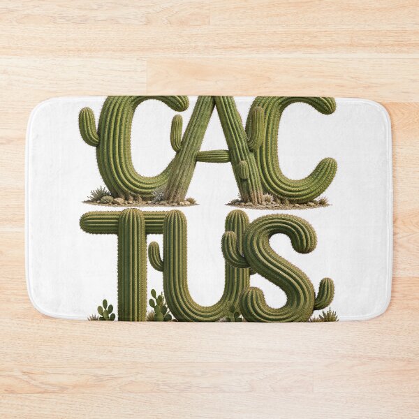 Item preview, SAGUARRO CACTUS WORD designed and sold by ART-TYPE.