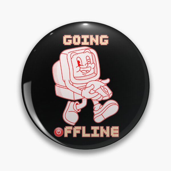 Item preview, Going Offline Retro Computer designed and sold by BluntLines.